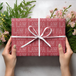 Fa Law Law Funny Lawyer Joke Christmas Presentpapper