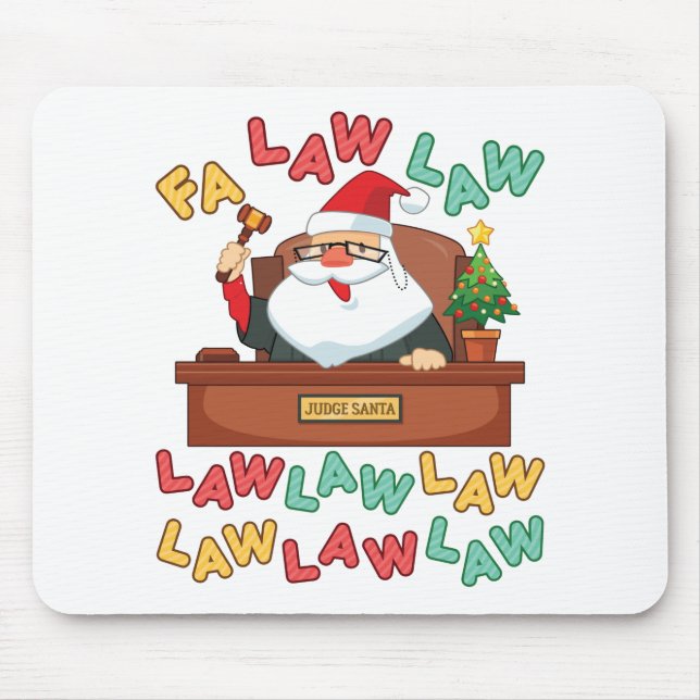 Fa Law Lawyer jul Santa Santa Domare Musmatta (Framsidan)