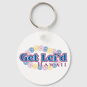 Få lei'd - Hawaii Nyckelring