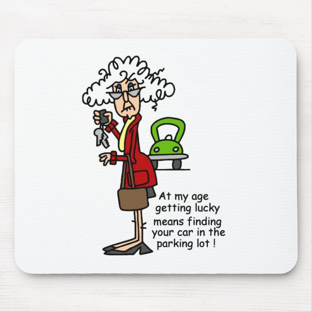 Få lycklig humor musmatta (Framsidan)