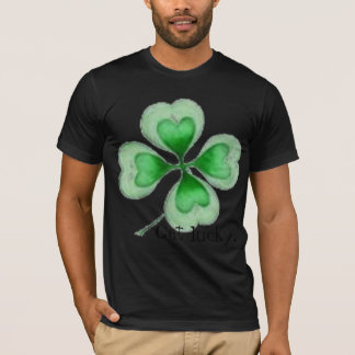 Få lycklig tee shirt