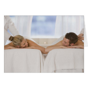 Få massage hälsningskort