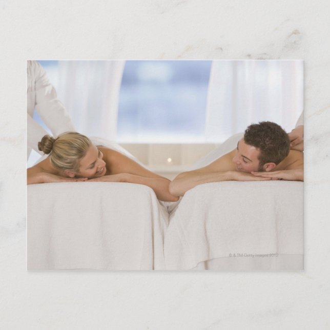 Få massage vykort (Framsida)