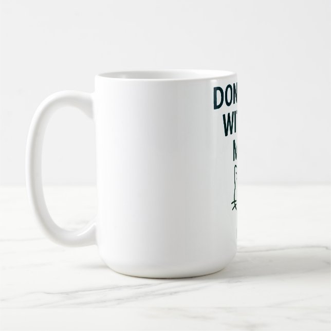 Få med Mia – Söt men Psykotisk Katt Kaffemugg (Vänster)
