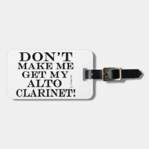 Få mig inte att få min Alto Clarinet
