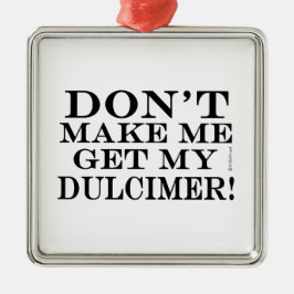 Få mig inte att få min doftare julgransprydnad metall