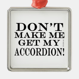 Få mig inte att få min korridon julgransprydnad metall