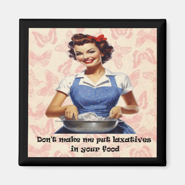 Få mig inte att lägga.. magnet (Framsidan)