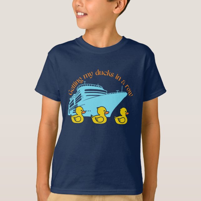 Få min kryssning i skick t shirt (Framsida)