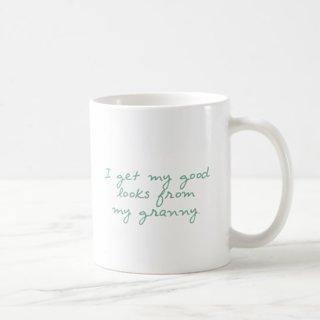 Få min Looks från Granny Kaffemugg (Höger)