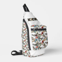 Få mina kicks - Sneaker Sling Bag Crossbody