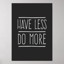 Få mindre gjort poster