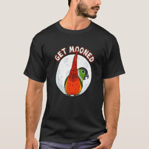 Få mooned I Parrot underfluffieras i Gult C T Shirt