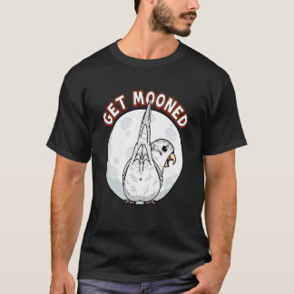 Få mooned I Parrot underflufters I White Budgie B T Shirt