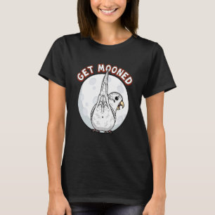 Få mooned I Parrot underflufters I White Budgie B T Shirt