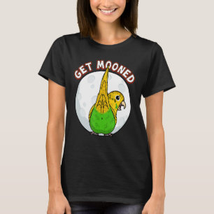 Få mooned I Parrot underfluftis i Gult Budgie T Shirt