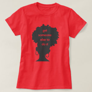 Få någon annan svart feminist t shirt