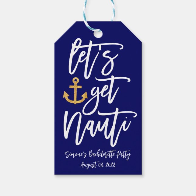 Få Nauti | Marin Sjungmöfest Presentetikett (Framsidan)