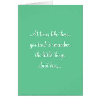 Få över honom kort #008