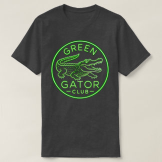 Få Översvämmad Grön Gator Club T Shirt