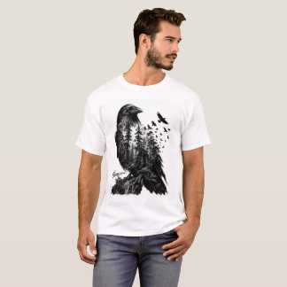 Få Översvämmad Korp T Shirt