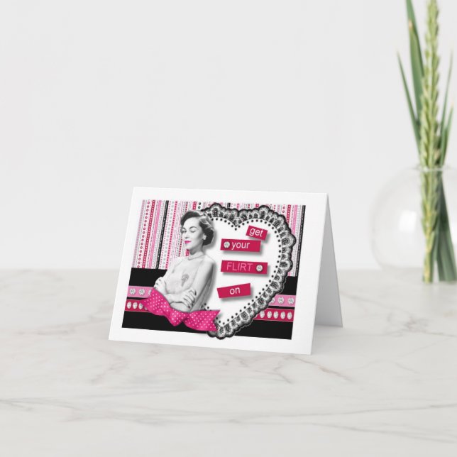 Få på din FLÖRT Helgkort (Framsida)