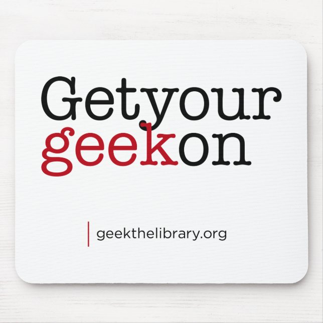 Få på din geek musmatta (Framsidan)