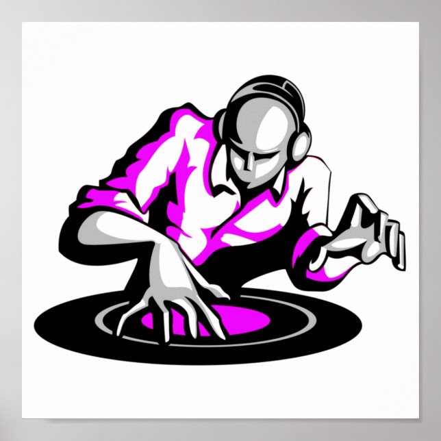 Få party igång DJ-Poster Poster (Framsidan)