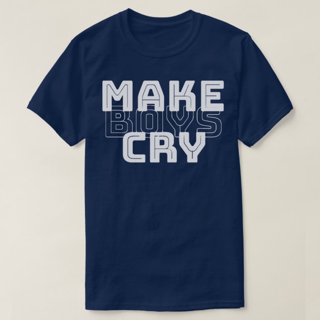 få pojkar att gråta 1 t shirt (Design framsida)