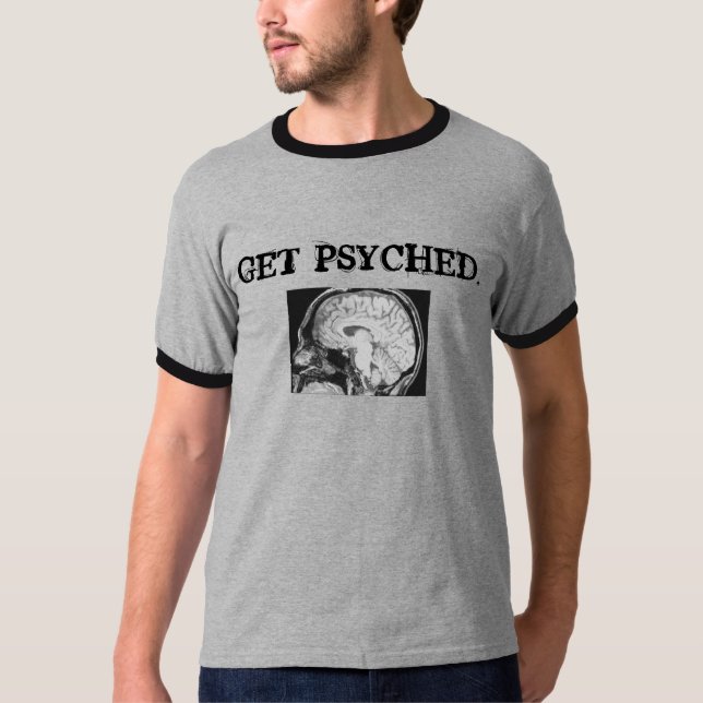 Få Psyched Tee Shirt (Framsida)