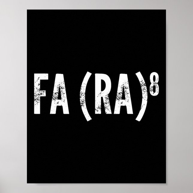 Fa (ra) 8 Rollig julhistoria asiatisk sång La M Poster (Framsidan)
