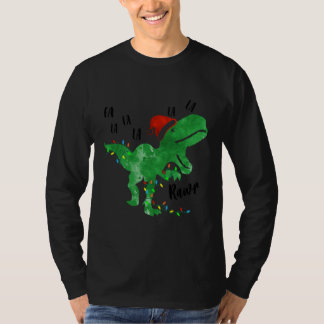 Fa Ra Ra Rawr Funny Dinosaur TRex-jul T Shirt