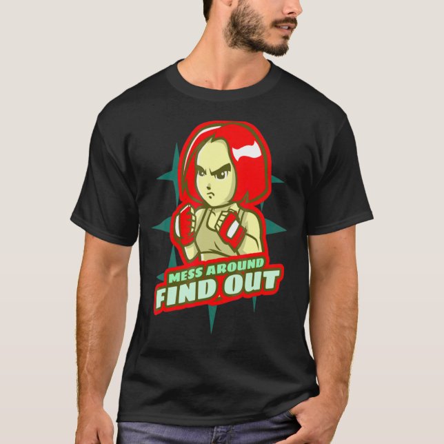 Få reda på genom att bråka runt t shirt (Framsida)