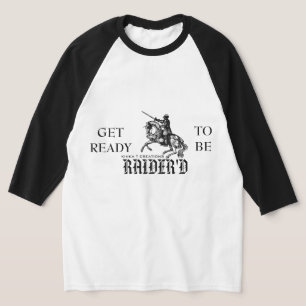 Få Redot att bli Raider d Raglan Shirt T