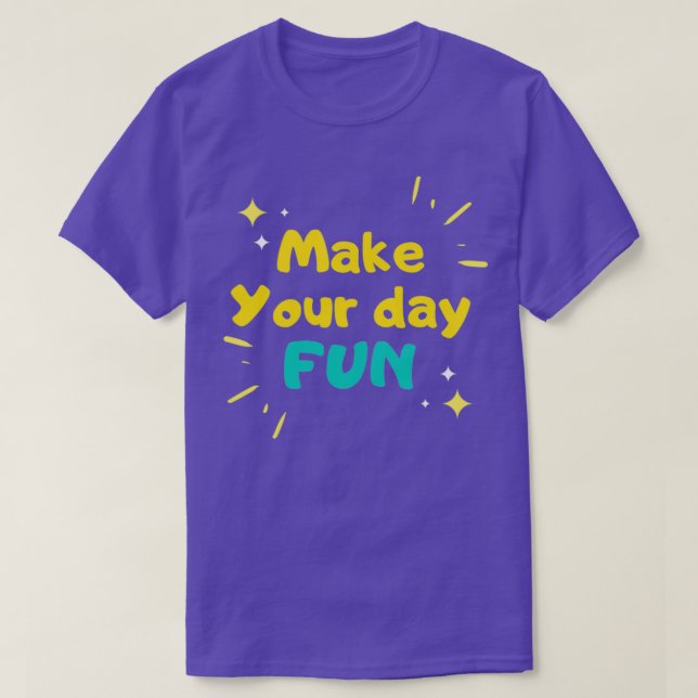 Få roligten att le t shirt (Design framsida)