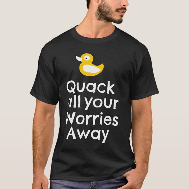 Få slut på all din oro t shirt (Framsida)