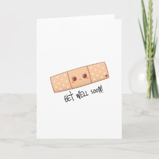 Få snart ett "Band-aid-kort" Kort