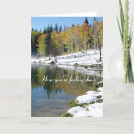 Få snart Sjö med Snö-kort Kort