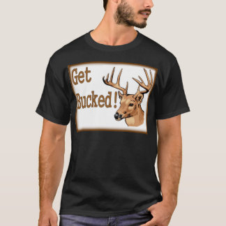 Få sparkad bakut hjort t-shirt