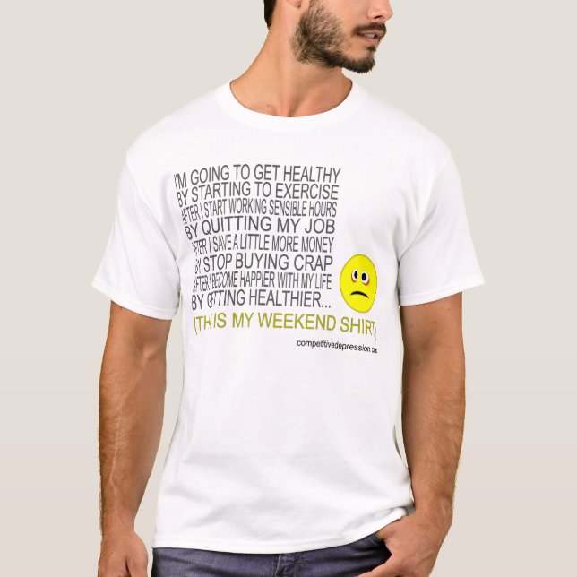 Få sund tee shirt (Framsida)