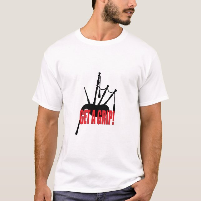 Få tag i det! Dudelsäck T-Shirt (Framsida)