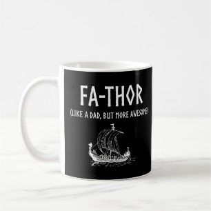 Fa-Thor rolig fars dag Kaffemugg