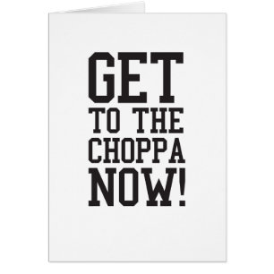FÅ TILL CHOPPAEN NU! HÄLSNINGSKORT