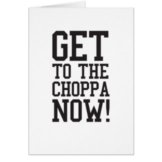 FÅ TILL CHOPPAEN NU! HÄLSNINGSKORT
