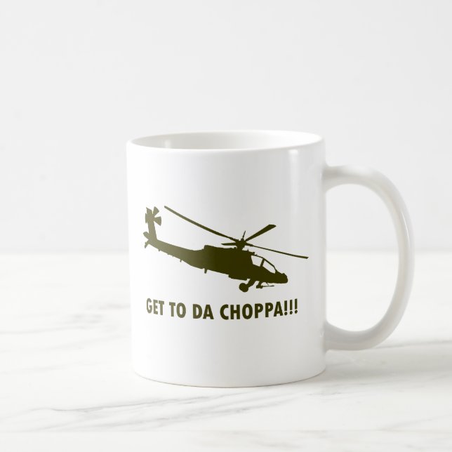 Få till Da Choppa!!! Kaffemugg (Höger)