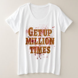 Få upp miljontals gånger| De bästa inspirerande gå T Shirt