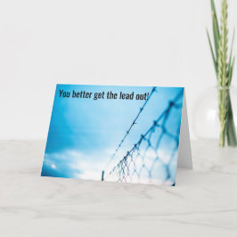 Få ut bandet, det kommer ner till kabeln - kort