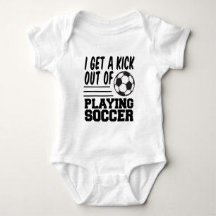 Få ut en spark från fotboll tee shirt