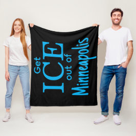 Få ut ICE ur [plats] Fleecefilt