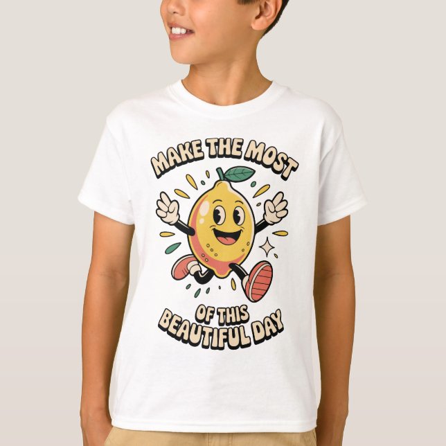 Få ut mesta möjliga – Lemon Fun Day Barn T Shirt (Framsida)